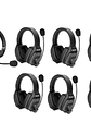 WiTalk-WT7D Sistema De Intercomunicación Inalámbrico Con Auriculares Duales, Dúplex Completo, 1,9 GHz, Para 7 Personas, Con Concentrador Y Estuche Saramonic - Miniatura 6
