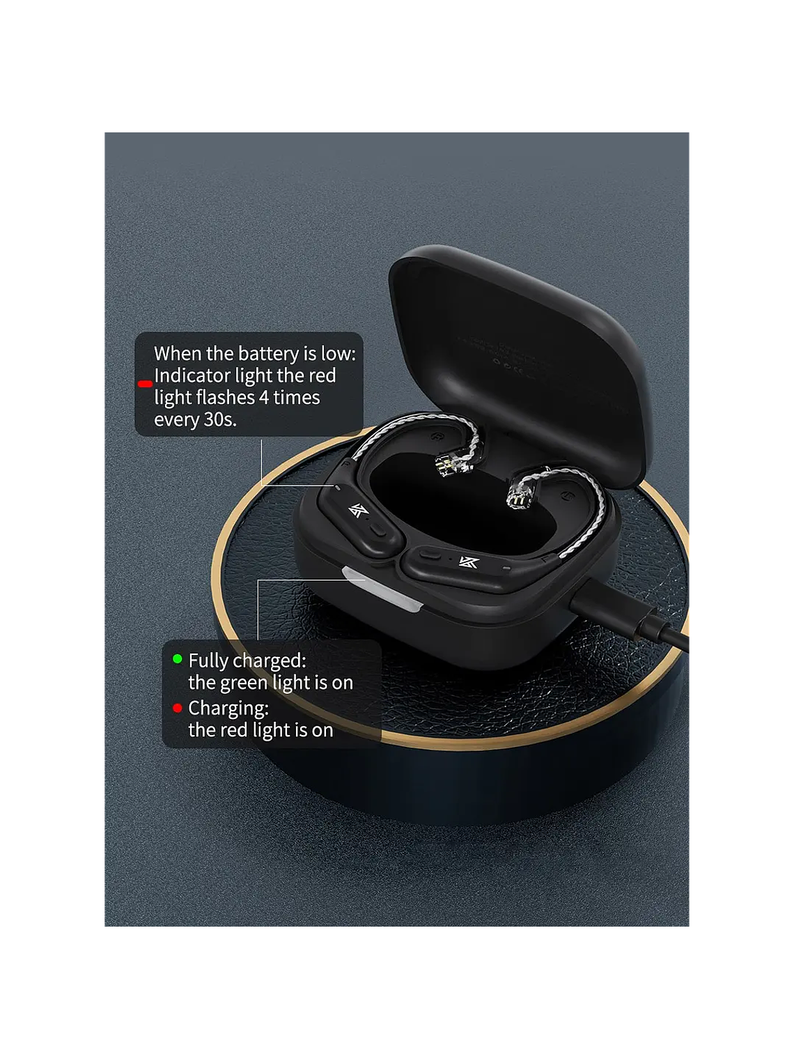 AZ09 Adaptador Bluetooth HD KZ 3