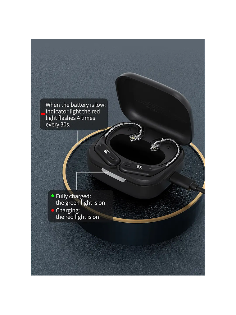 AZ09 Adaptador Bluetooth HD KZ 3