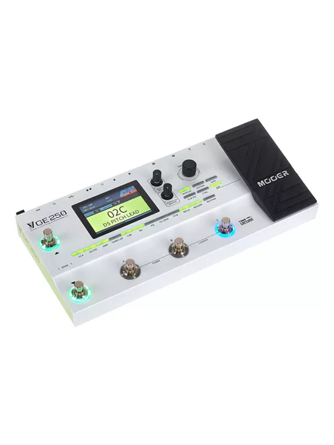 Pedal multiefecto GE 250 Blanco MOOER 2