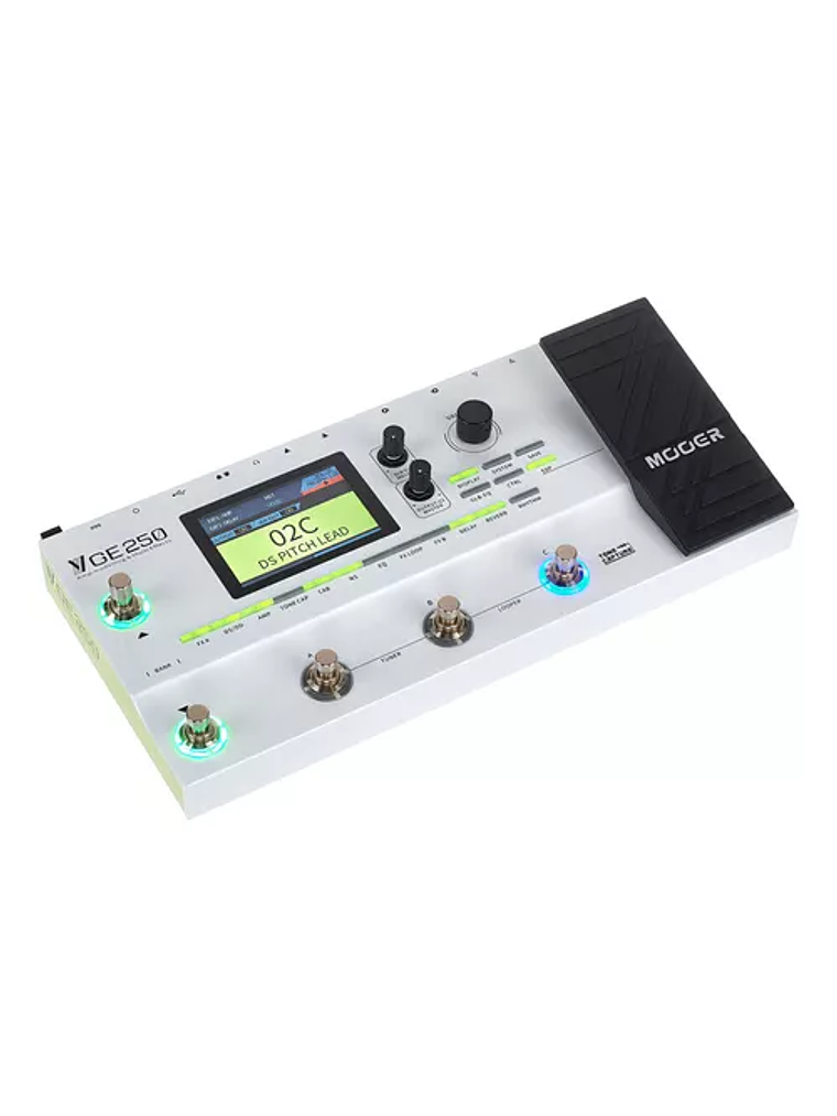 Pedal multiefecto GE 250 Blanco MOOER 2