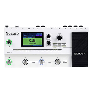 Pedal multiefecto GE 250 Blanco MOOER