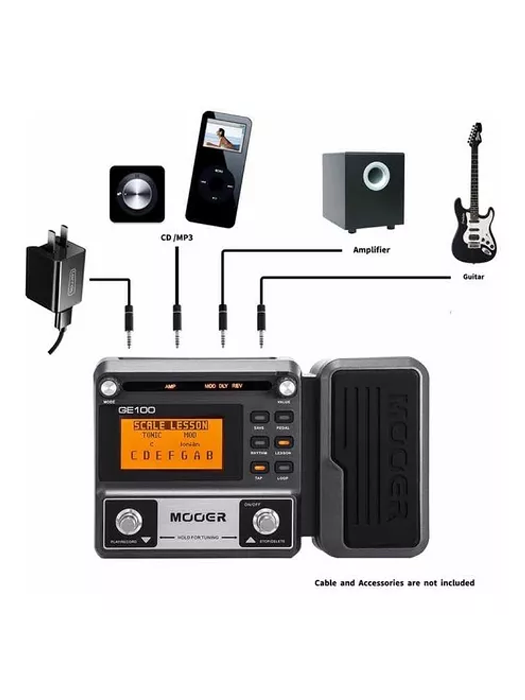 Pedal Multiefecto GE 100 MOOER 5