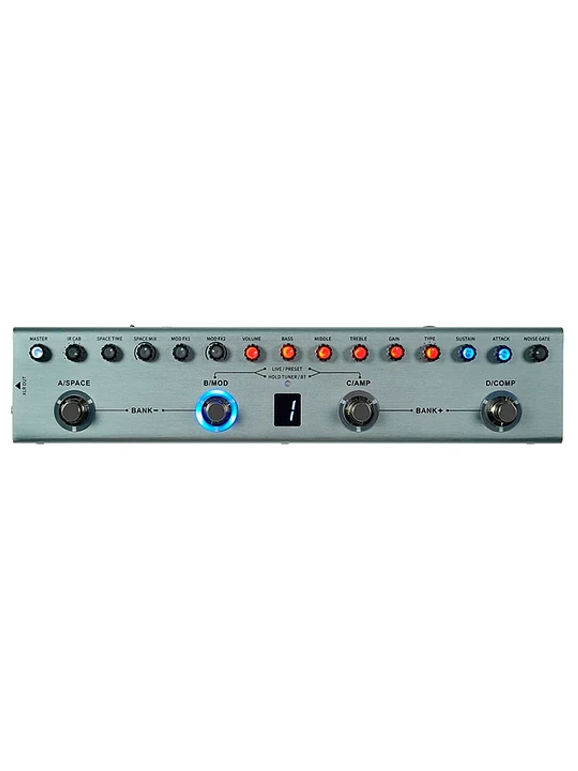 Pedal multiefecto Para Bajo TANK B Interface M-VAVE 2