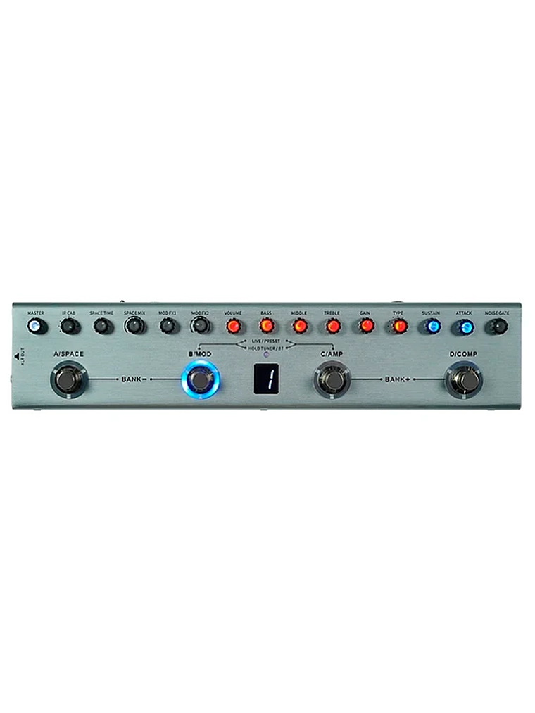 Pedal multiefecto Para Bajo TANK B Interface M-VAVE 2