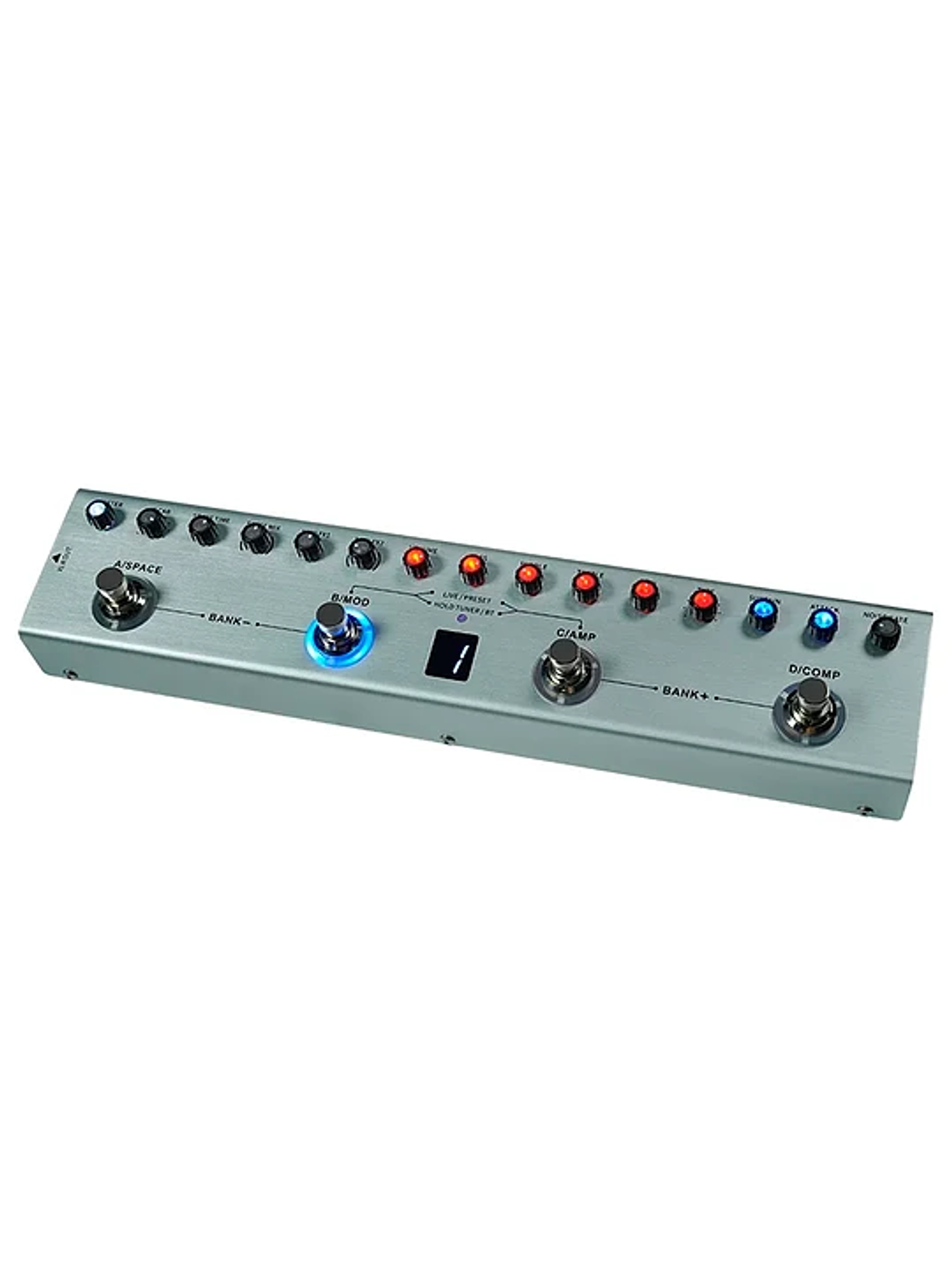 Pedal multiefecto Para Bajo TANK B Interface M-VAVE 1