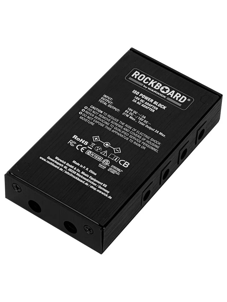 Fuente de poder para pedales Rockboard Power Block V2 3