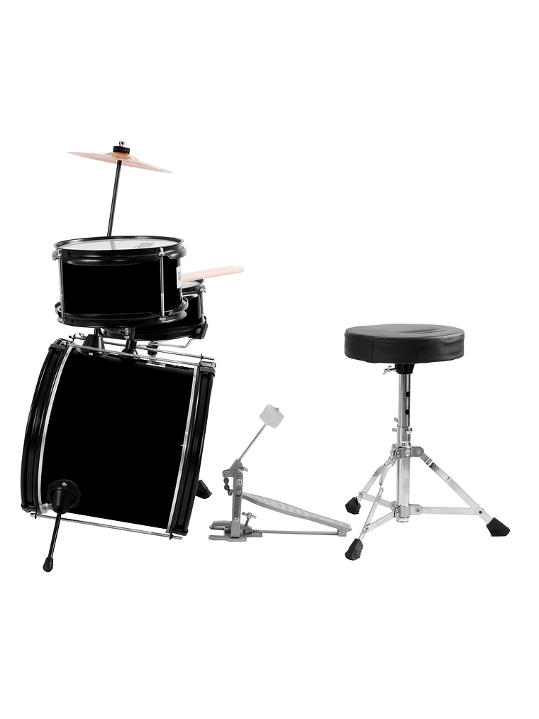 Batería de Niño EBNI3 Negra Apollo 3