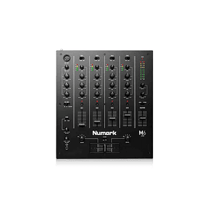 Mezclador Scratch 3 Canales Para Djs M6 Usb Black Numark