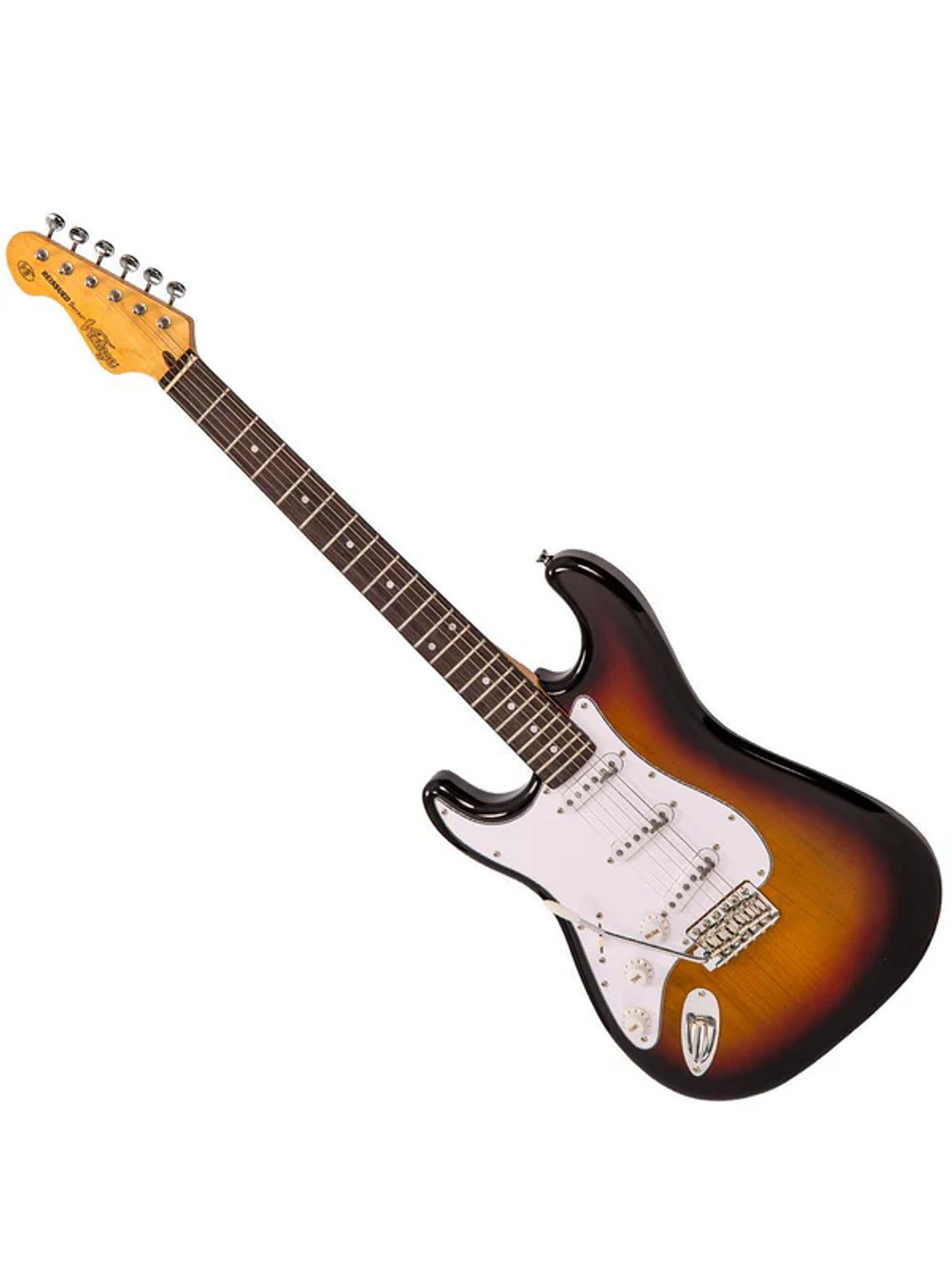 LV6SBB Guitarra eléctrica stratocaster para zurdo Vintage 1