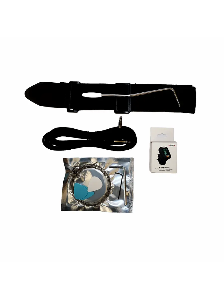 Pack Guitarra Eléctrica White ST111 WH, Amp 15w XGTR 5