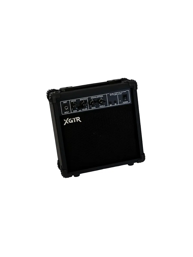 Pack Guitarra Eléctrica White ST111 WH, Amp 15w XGTR 6