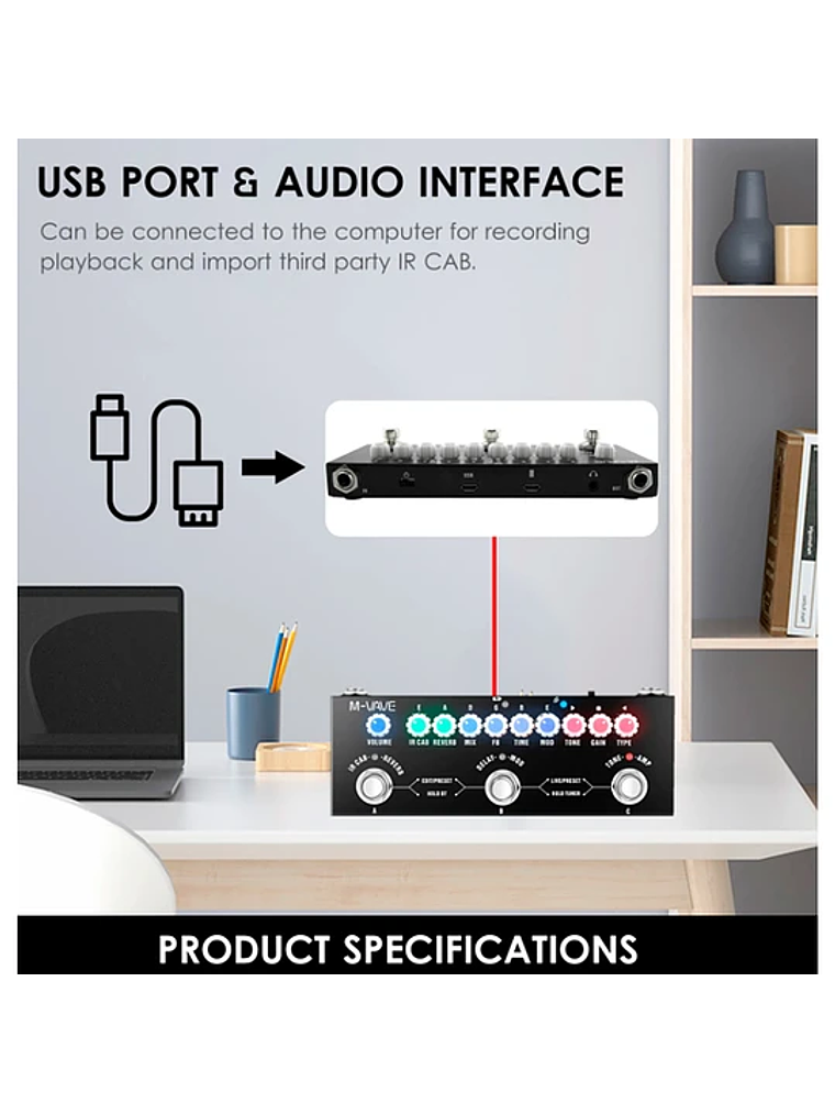 M-Vave Cube Baby Multiefecto 4
