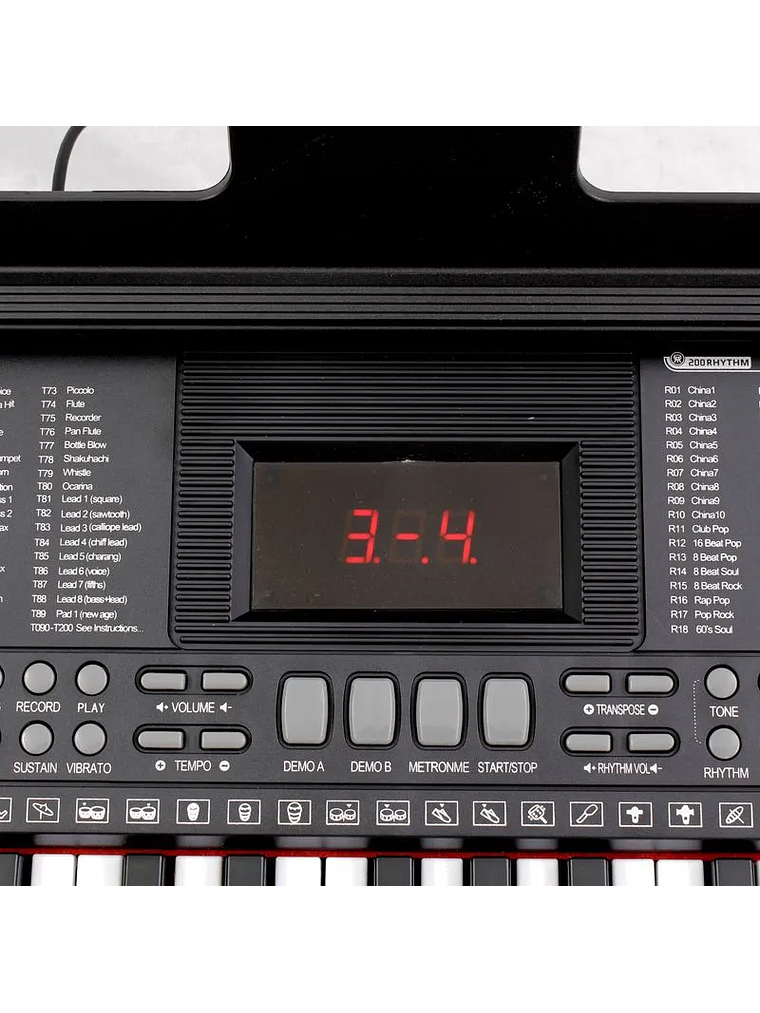 Teclado personal multifunción 61 teclas Walters BD-683D 4