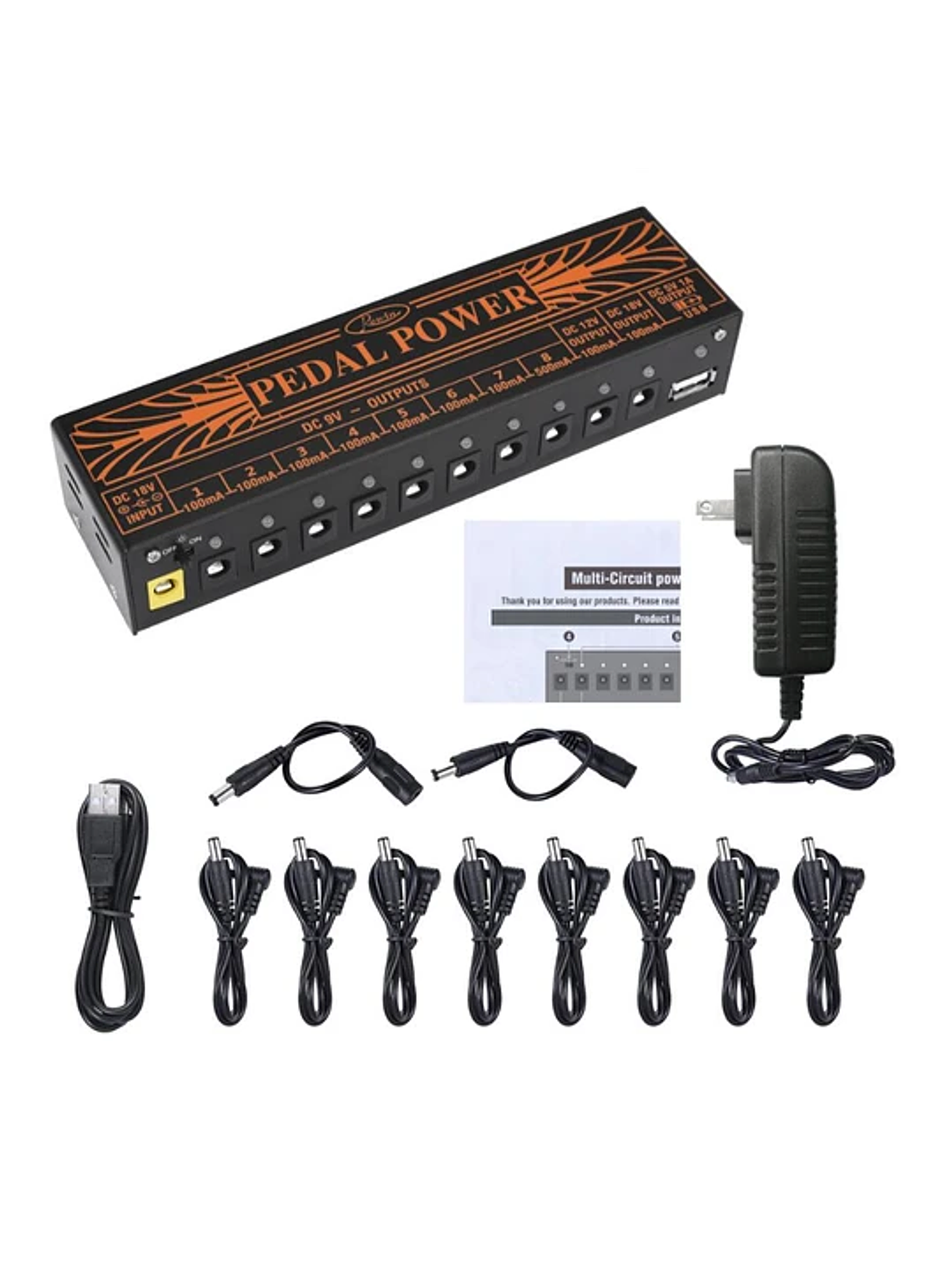 Fuente De Poder 10 salidas / PW-01 Rowin 2