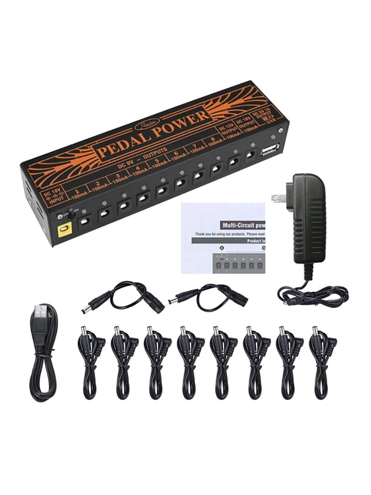 Fuente De Poder 10 salidas / PW-01 Rowin 2