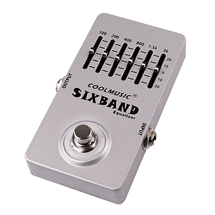 CoolMusic Sixband EQ Ecualizador/ C-EQ01