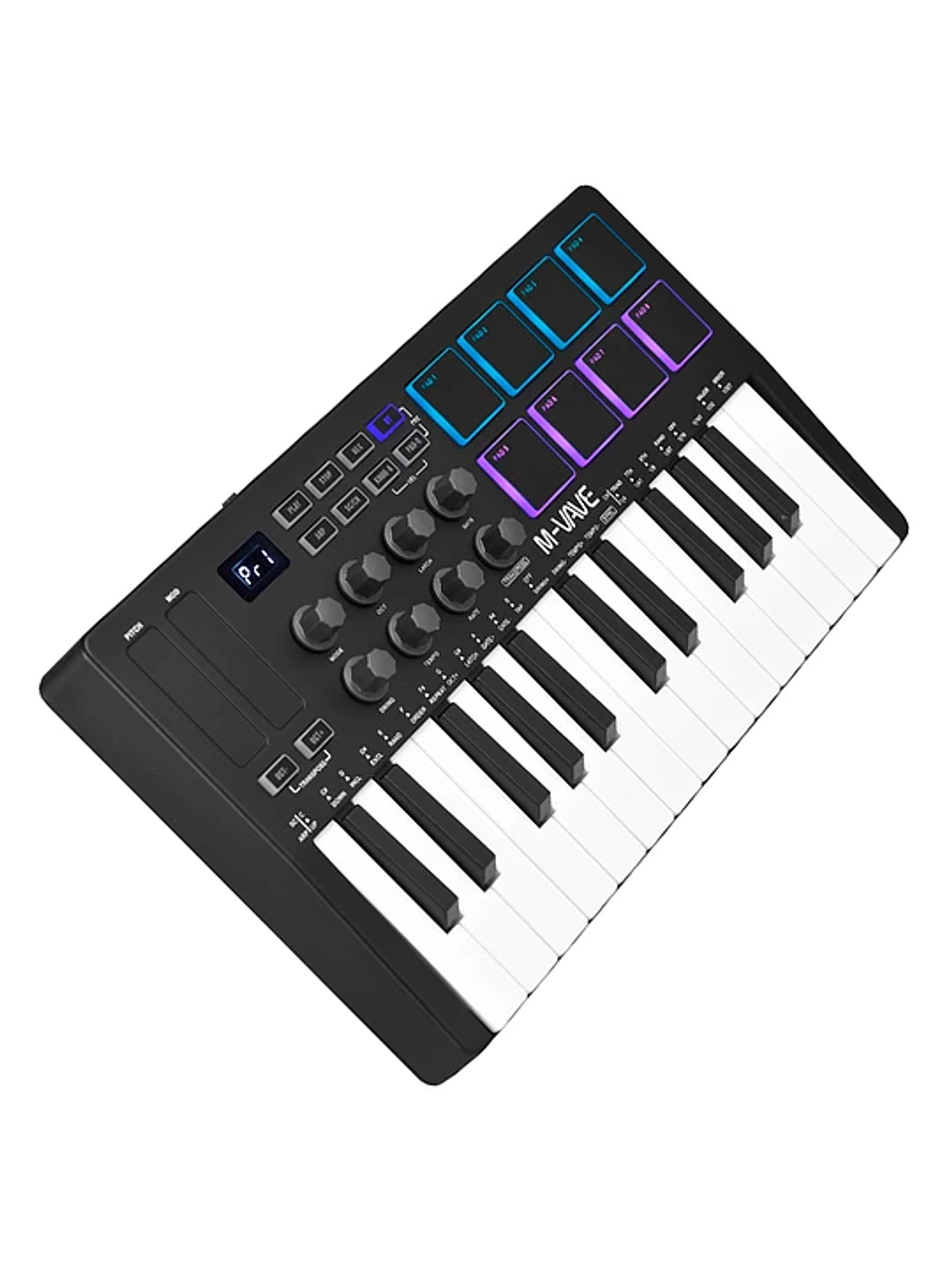 M-Vave SMK25 - Controlador MIDI Bluetooth Negro 1