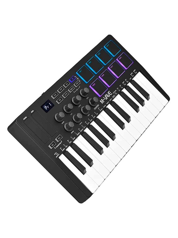 M-Vave SMK25 - Controlador MIDI Bluetooth Negro 1