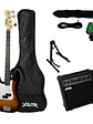 Pack Bajo Eléctrico LeftHand Precision SunBurst,Amp 15w XGTR - Miniatura 1