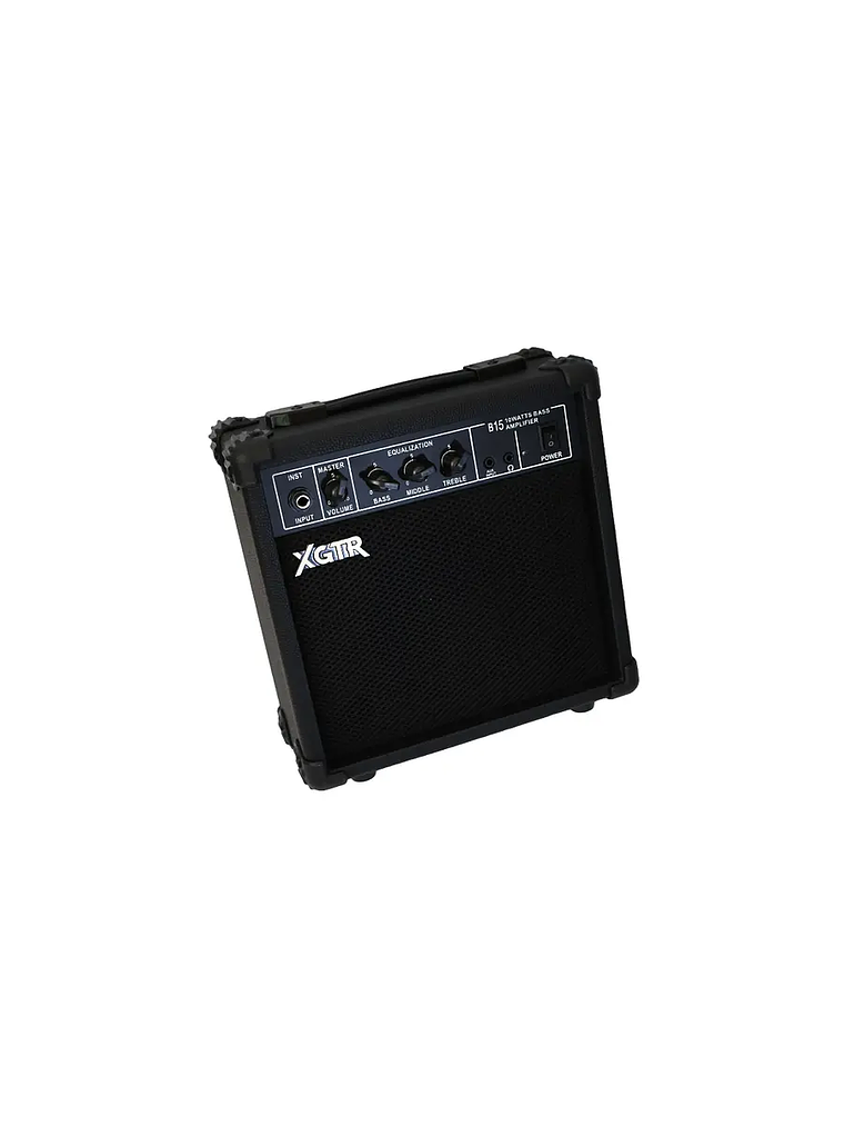 Pack Bajo Eléctrico Jazz Sunburst JB100 SB, Amp 15w XGTR 4