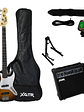 Pack Bajo Eléctrico Jazz Sunburst JB100 SB, Amp 15w XGTR - Miniatura 1