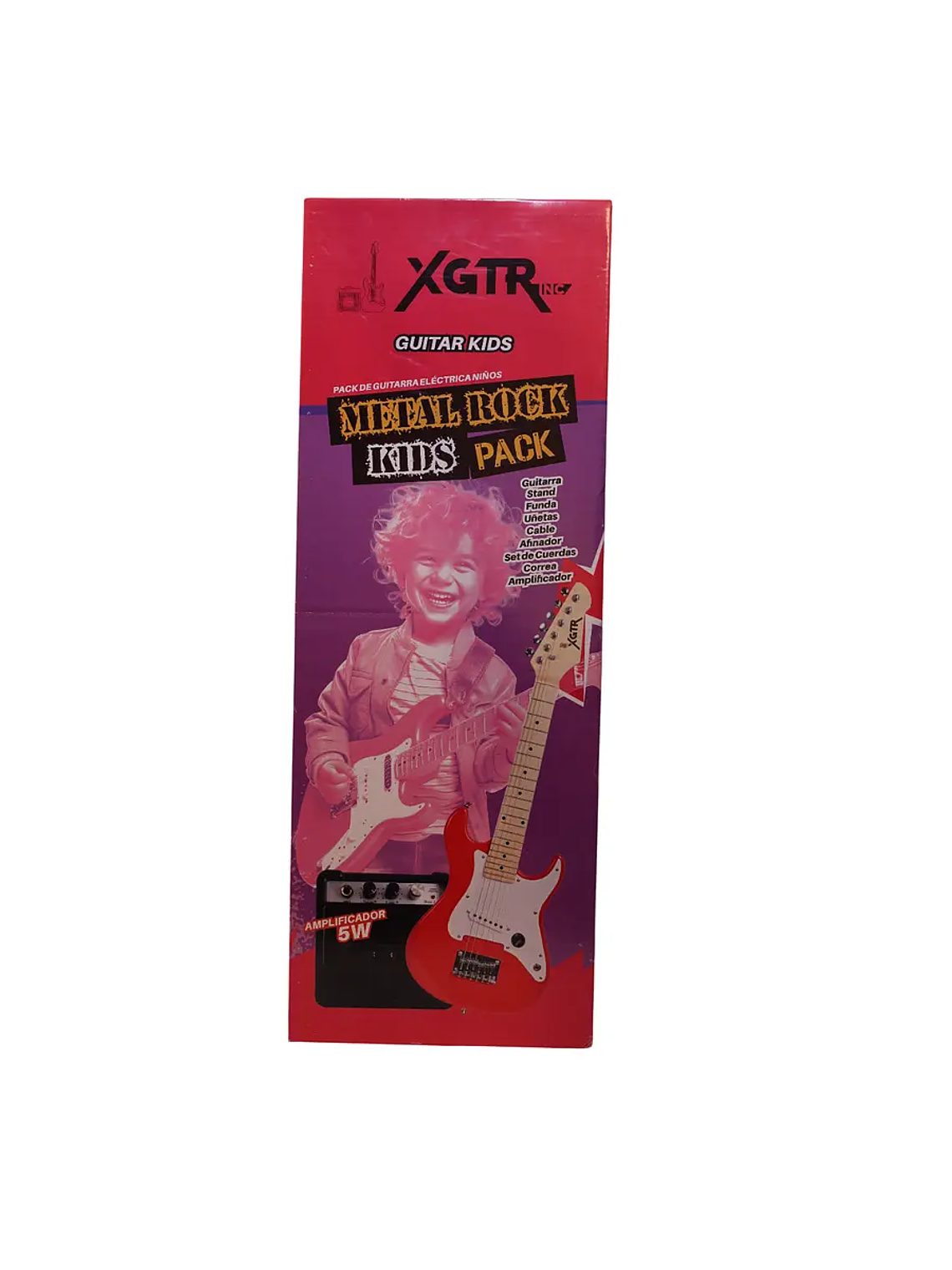 Pack Guitarra Electrica kid Red ST50 XGTR 8