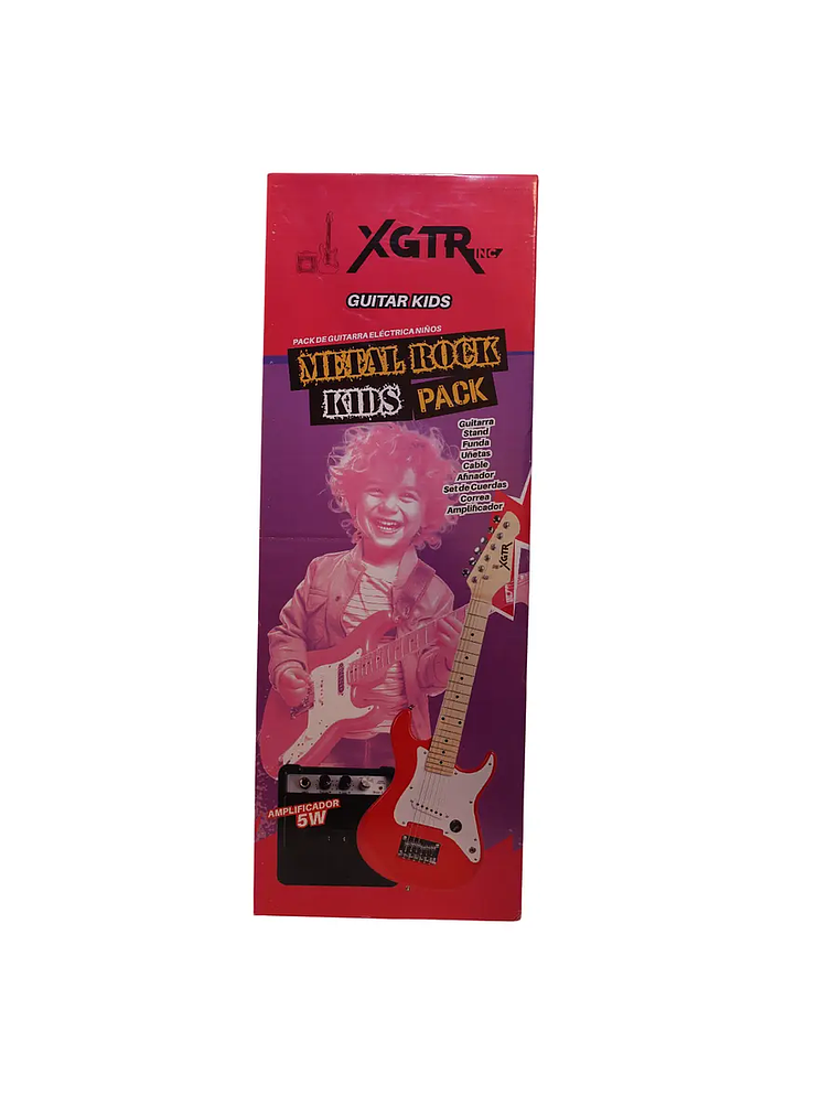 Pack Guitarra Electrica kid Red ST50 XGTR 8