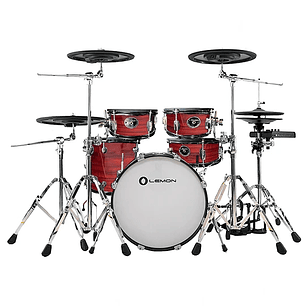 Batería Electrónica T-950 Red Wood LEMON