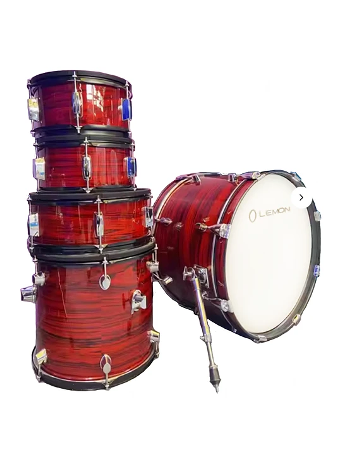 Batería Electrónica T-950 Red Wood LEMON 2