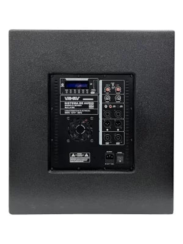 Sistema Mini Array 18″ 500W + 2*150W RMS LA 800 Vamav 4
