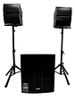 Sistema Mini Array 18″ 500W + 2*150W RMS LA 800 Vamav - Miniatura 1