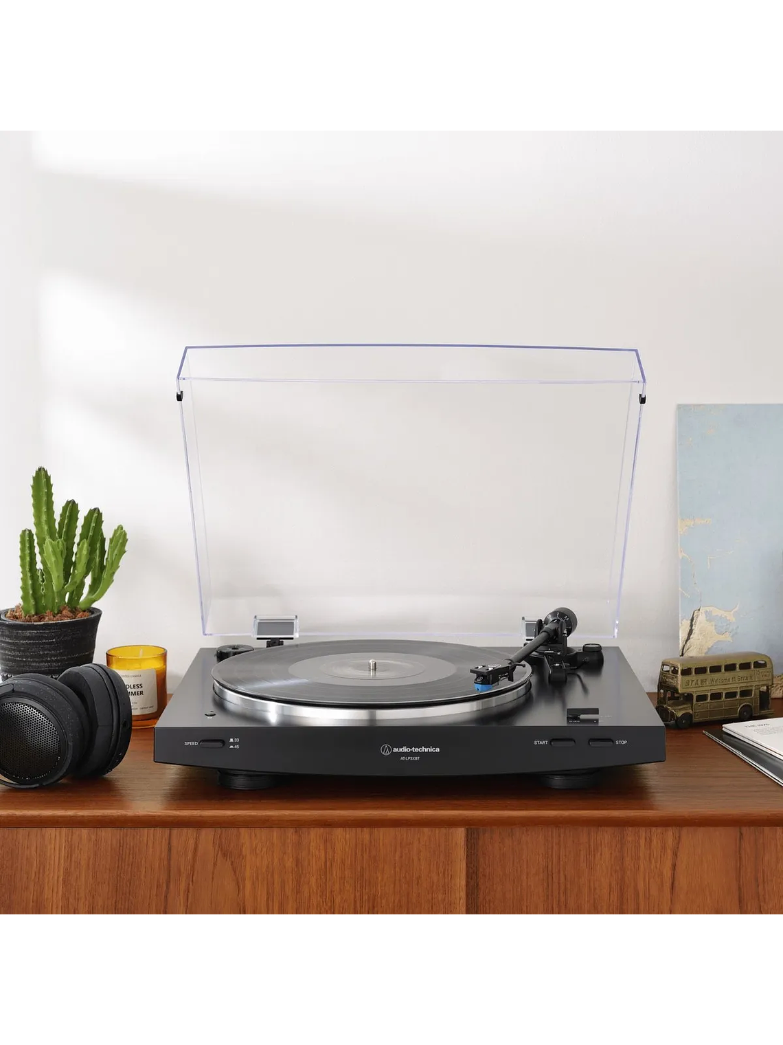 Tornamesa Belt-Drive Audio-Technica AT-LP3XBT-BK- Negra 8