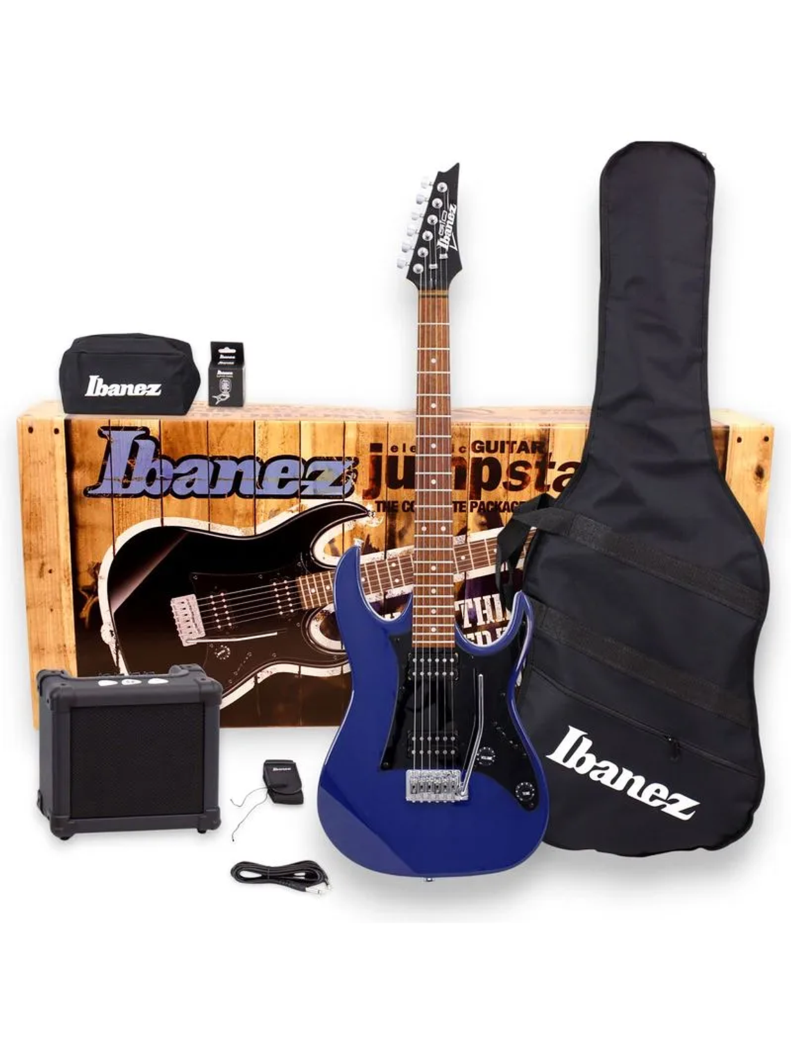 Pack de guitarra eléctrica Ibanez Gio IJRX20U - Blue 1