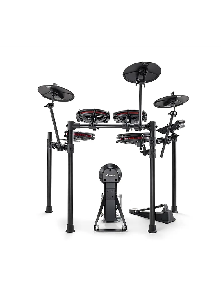 Batería Electrónica Nitro Max Kit Alesis + Sillin , Baquetas y Audifonos ath-m20x Audio Technica 3