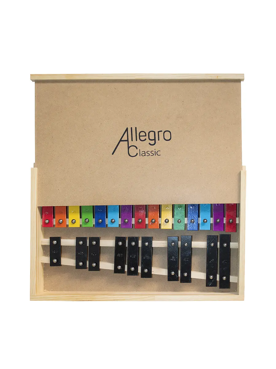 Metalófono Cromático 25 Tonos Color All25Sc 2