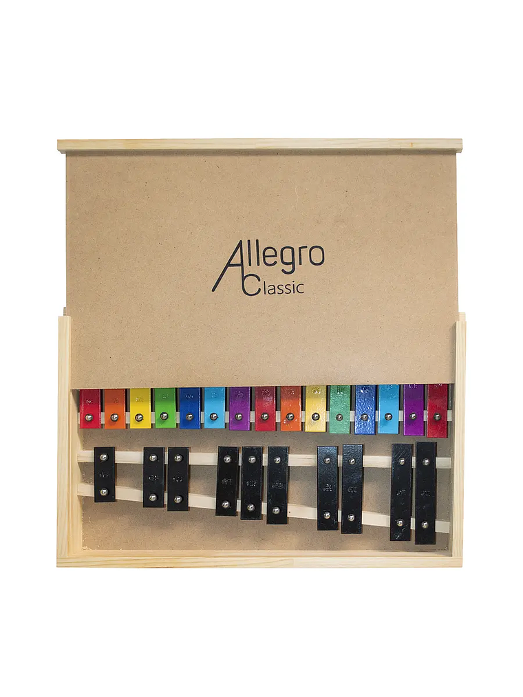 Metalófono Cromático 25 Tonos Color All25Sc 2