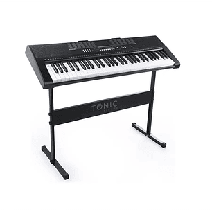 Teclado Musical Piano 61 Notas+Stand Ton-630