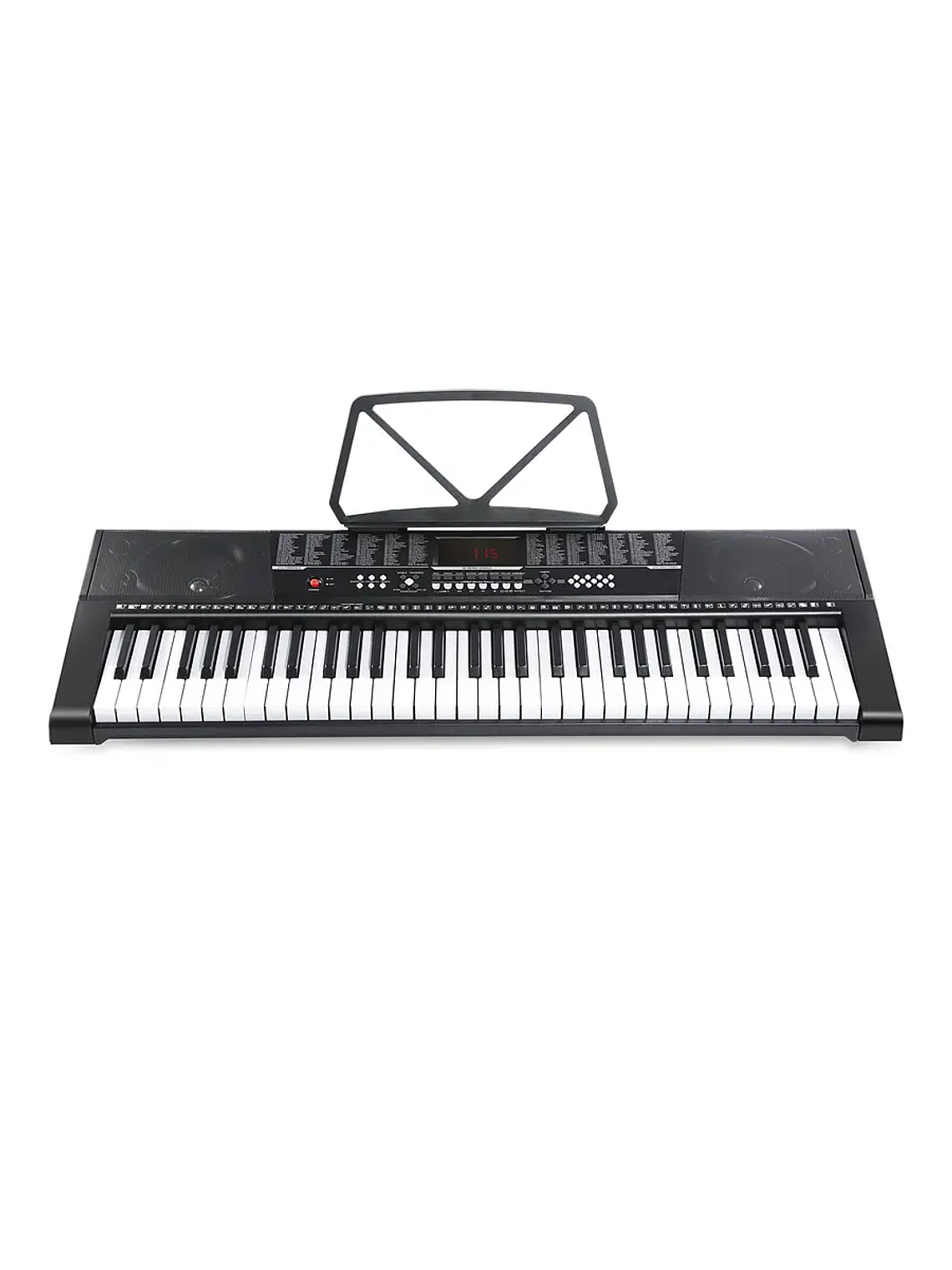 Teclado Musical Piano 61 Notas+Stand Ton-630 2