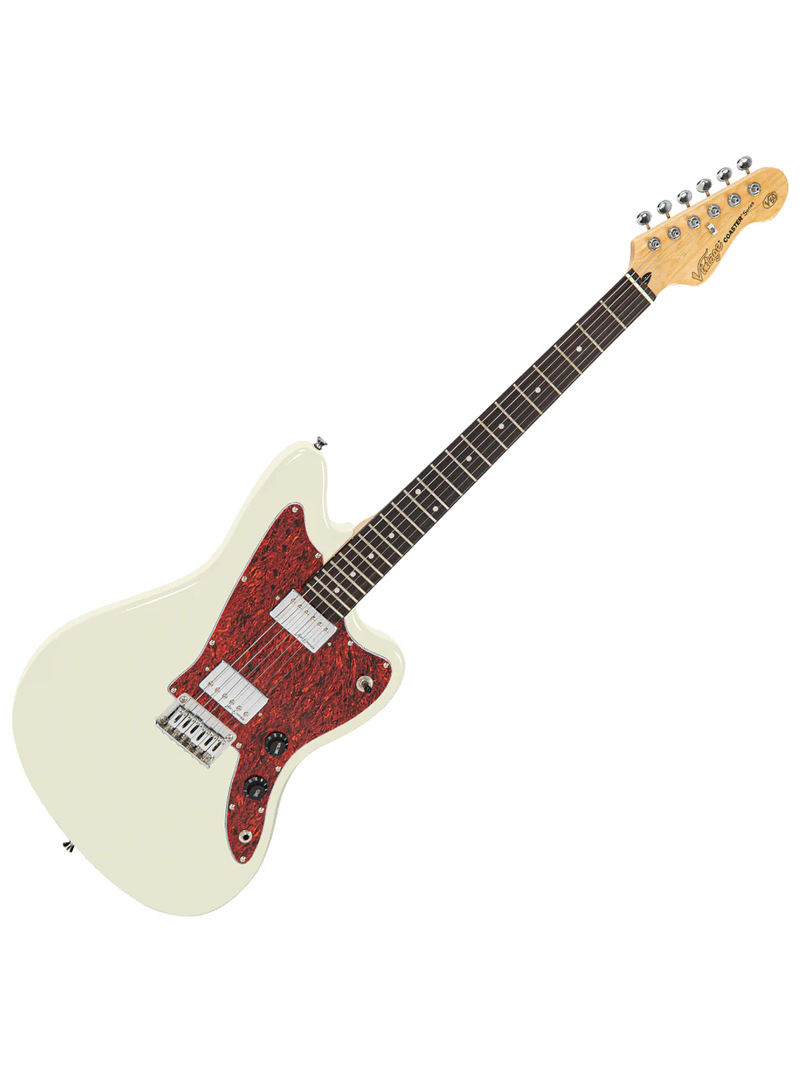 Guitarra eléctrica Vintage V50 Coaster Series - Vintage White 1