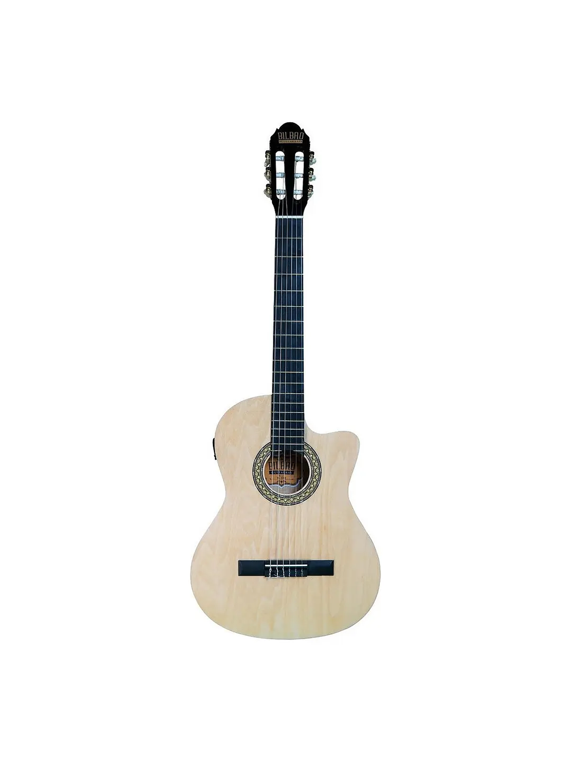 GUITARRA ELECTROACÚSTICA BILBAO BIL-600 CON FUNDA 1