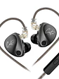 Audífono Negro CASTOR bass ver-mic KZ - Miniatura 1