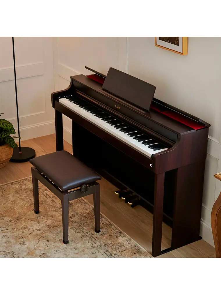 Piano Digital CASIO AP300 Café + Banqueta 2