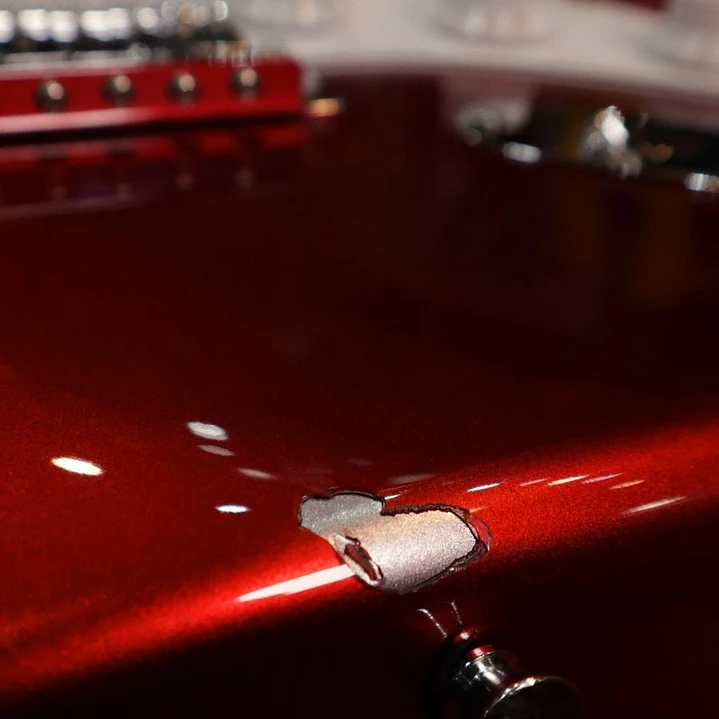 [REMATE] S-300 Chrome Red, Guitarra Eléctrica Eko (ver detalles) 4