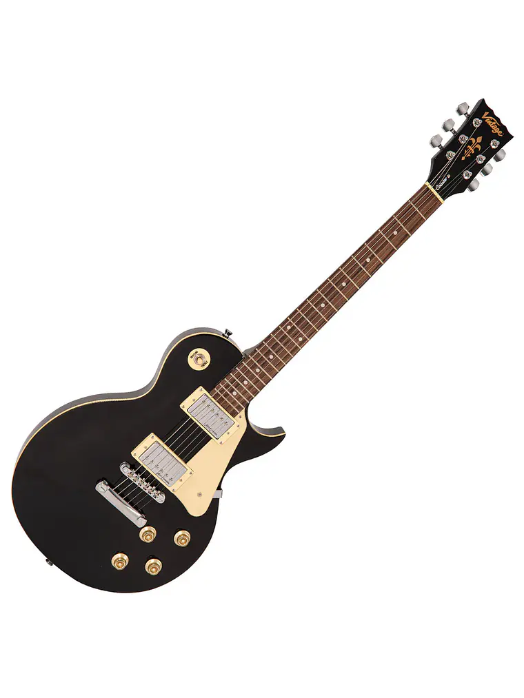 Guitarra eléctrica Vintage V10 Coaster Series - Boulevard Black 4