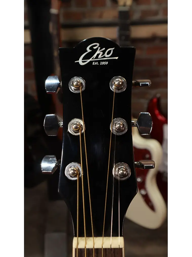 [REMATE] Guitarra Electroacústica Eko Ranger VI - Black 2