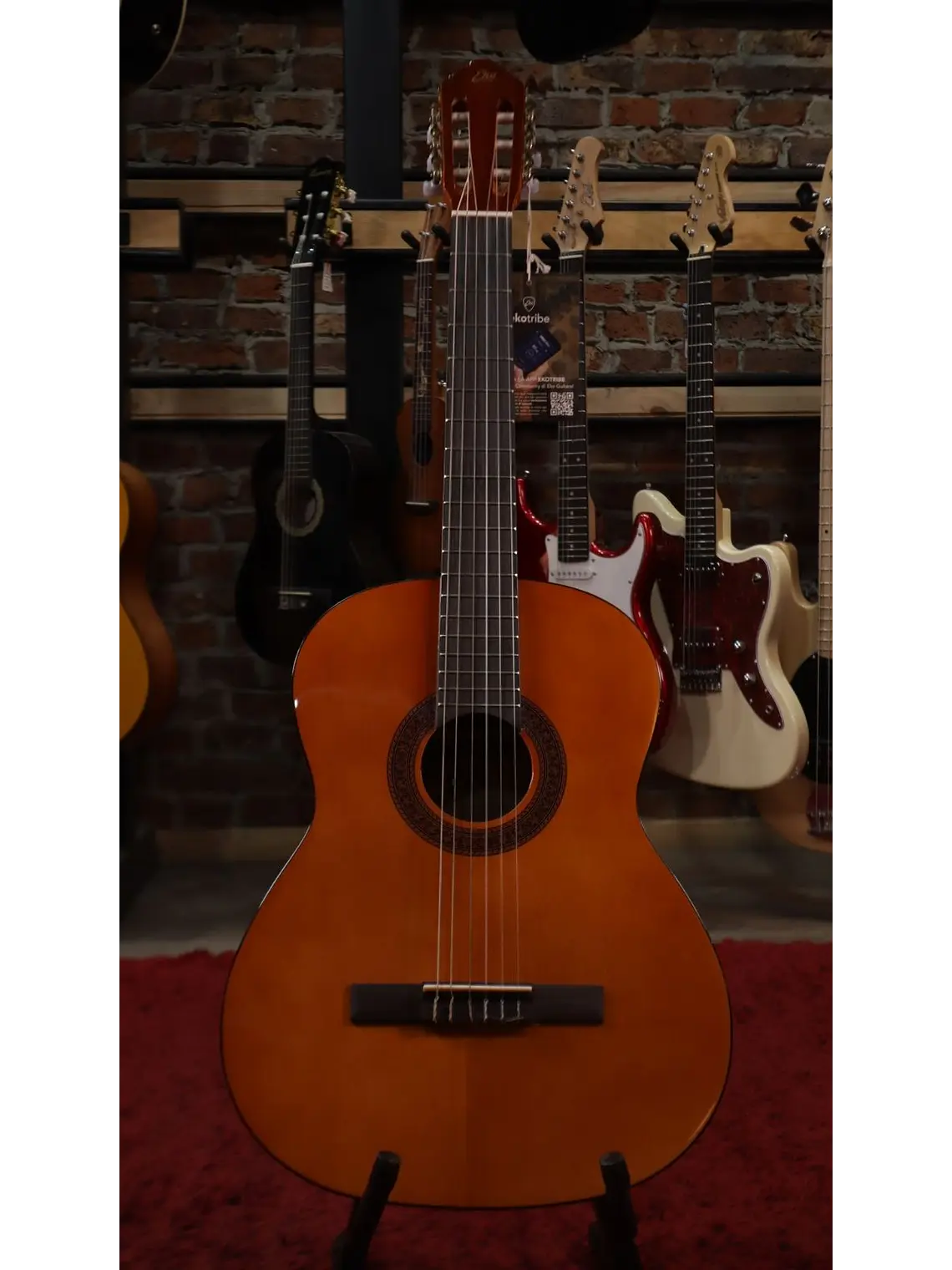 [REMATE] Guitarra Clásica Eko CS-12 Natural 1