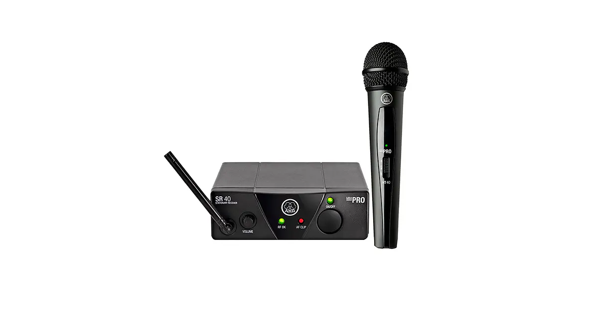 Set Micrófono inalámbrico WMS40 MINI -Akg