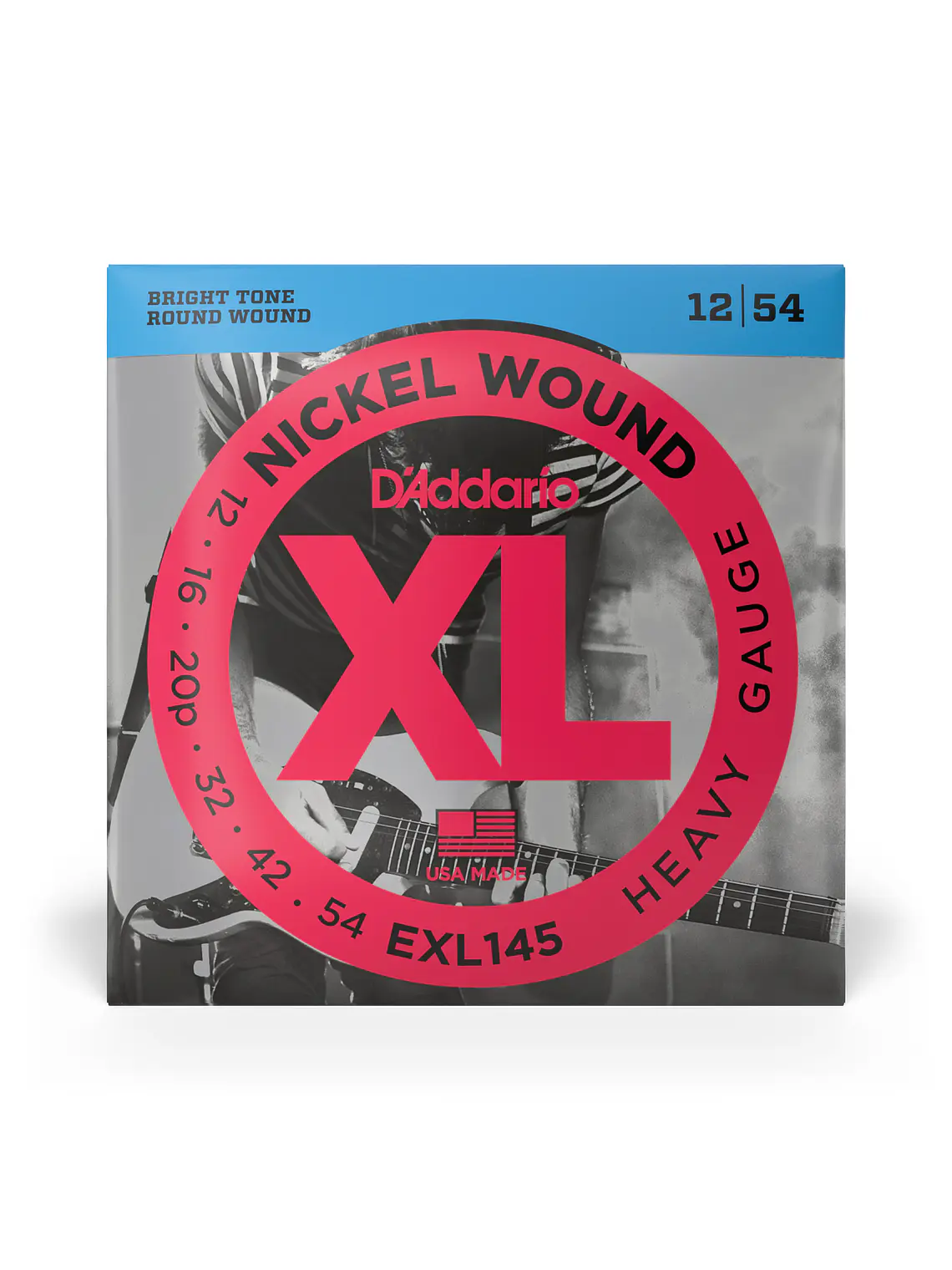 Cuerdas para guitarra eléctrica Daddario EXL145 .012-.054 1