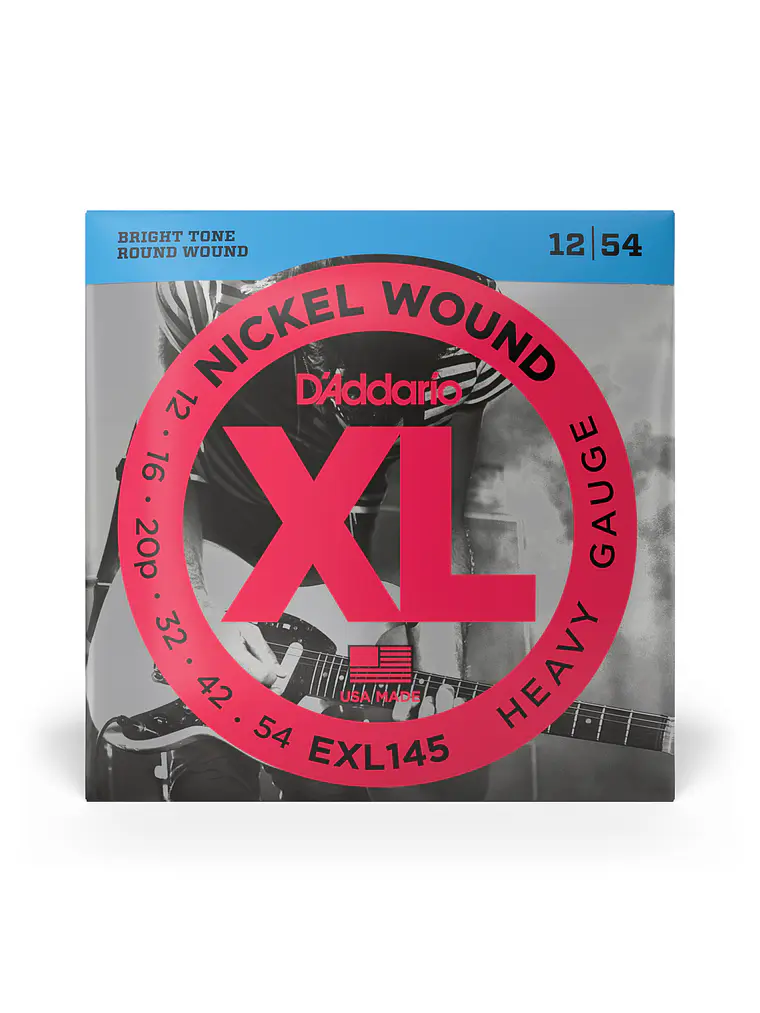Cuerdas para guitarra eléctrica Daddario EXL145 .012-.054 1